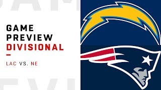 Los Angeles Chargers vs New England Patriots  Divisional Round Game Preview  Move the Sticks [upl. by Ahsilyt847]