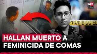 EN VIVO I Hallan muerto al presunto feminicida de Comas Noticias Ahora martes 19 de noviembre [upl. by Koerner]