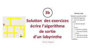 algorithmes 3b  corrigé de lexercice de pseudoCode et diagramme de flux [upl. by Hanaj]