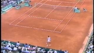 FRENCH OPEN FINAL 1993  JIM COURIER VS SERGI BRUGUERA [upl. by Ybrik]