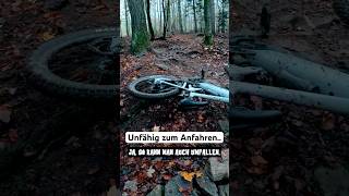 ich kann nicht anfahren bikelife mountainbiking giant canyon radon fridayfails [upl. by Naux]