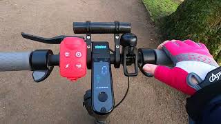 SEGWAY NINEBOT G30D E SCOOTER First Look escooter Akubra Brompton Girl Road legal [upl. by Wendy]