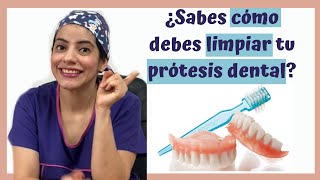 👉🏼✅ Consejos para limpiar tu Prótesis Dental [upl. by Bac]