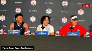 Vrbo Fiesta Bowl  Liberty Post Game Press Conference [upl. by Becht]