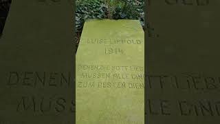 Wer war Luise Lippold Hildesheim 1914 Alter Johannisfriedhof Gedenkstein oder Grab [upl. by Ayle]