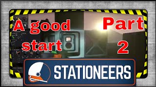 STATIONEERS Lets Play  A good start  Part 2 [upl. by Adianes658]