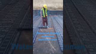 Foundation waterproofing treatment with Torch applied Membrane [upl. by Nrek85]