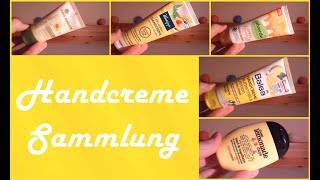 Handcreme Sammmlung  Update Mitte 2017  FranzisPflegeKiste [upl. by Leimaj]