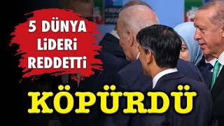 FİYASKO LİDERLER YAN YANA GELMEYİ REDDETTİ AYAKÜSTÜ FOTOĞRAF ÇEKTİREMEYİNCE KÖPÜRDÜ [upl. by Gnap]