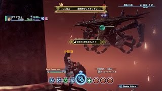 ゼノブレイドクロス 爆熱神ヴォルティチェ ガトリングガン  Xenoblade Chronicles X  Vortice the Deific Blast [upl. by Holofernes996]