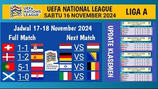 hasil dan jadwal UEFA NATIONAL LEAGUE liga A Portugal vs Polandia [upl. by Nyra]