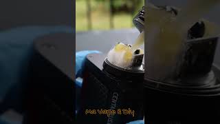 Put juice on cotton juice vapefam building hellvape [upl. by Meyeroff986]