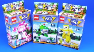 Robocar Poli Minifigures Lego toys [upl. by Adnamma]