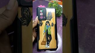 Diy phone cover painting ideas 💡🎨shots diy [upl. by Agathe543]