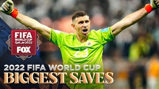 2022 FIFA World Cup Argentinas Emiliano Martínez USMNTs Matt Turner amp more in Top Ten Saves [upl. by Violante69]