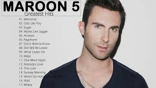 Maroon 5 Greatest Hits Full Playlist  Maroon 5 Best Of Full Album 2022 [upl. by Nilo]