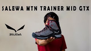 SALEWA MTN TRAINER GTX ║REVIEW ║ ESPAÑOL [upl. by Annawt889]