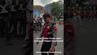 Kuat Banget Nyusun Piramida Bass Drumcorps Akademi Kepolisian shorts drumband akpol [upl. by Largent587]