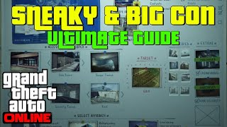 COMPLETE Silent amp Sneaky and BIg Con Guide in GTA Online [upl. by Ollie]