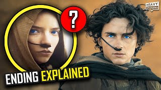 DUNE Part 2 Ending Explained  Breakdown Book Differences Messiah Easter Eggs amp Spoiler Review [upl. by Zap660]