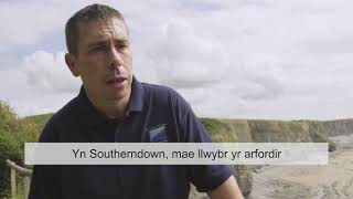 Paul Lock describes the beautiful Southerndown Beach and surrounding area [upl. by Davie]