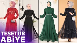 ModaSelvim Tesettür Abiye Modelleri 16 2023   Moda Selvim Abendkleider  Evening Dresses [upl. by Hairahcaz]