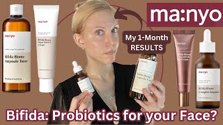 I Tried Manyos Bifida Skincare for a Month [upl. by Irtimd]