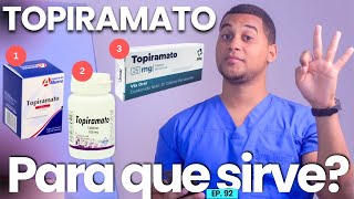 TOPIRAMATO PARA QUE SIRVE  3 COSAS [upl. by Felita]