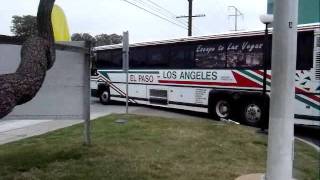 El Paso  Los Angeles Limousine Express 855 Motor Coach Industries [upl. by Adolphe]