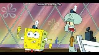 Squid Defense Surprise Attack SpongeBob Clip [upl. by Netsyrk324]