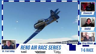 MSFS Reno Air Race Series Round 2  Grand Finals presented by Tobii [upl. by Seiuqram]