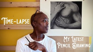 Timelapse of My Latest Pencil Drawing [upl. by Ashby]