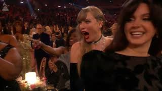 TAYLOR SWIFT Wins Best Pop Vocal Album For MIDNIGHTS  2024 GRAMMYs Acceptance Speech [upl. by Lowenstein]