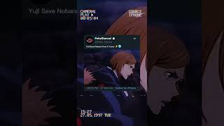 Yuji Save Nobara From A Curse ⚡🥶 jjk yujiitadori ytviralshorts otaku viral [upl. by Llerod]