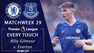 Every Billy Gilmour touch from Chelseas win against Everton  Premier League  NBC Sports [upl. by Ettelrahc]