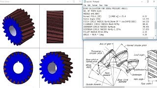 catia Helical gear design with formula explanationHow to make helical gear in catia with parameters [upl. by Llertac]