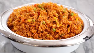 HOW TO MAKE JOLLOF RICE WITH A YUMMY TWIST  ZEELICIOUS FOODS [upl. by Vallonia398]