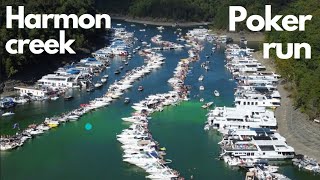 Lake Cumberland Poker Run Harmon Creek 2024 pokerrun boatsgonewild [upl. by Halfdan]