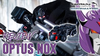 Mastermind Creations Optus Nox Review Nemesis PrimeDeutsch [upl. by Tlaw]