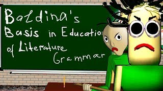 BALDIS GIRLFRIEND  BALDINAS BASIS IN EDUCATION LITERARY GRAMMAR Brand New Game [upl. by Sorel470]