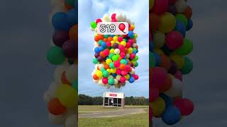 How Many Balloons To Make A Store Fly mrsbeast shorts shortvideolowrencebishnoi india [upl. by Hansen]