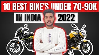 10 best bikes under 90000 in india 2022  best bikes under 80000  best Mileage Bike for daily use [upl. by Sone]