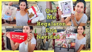 Les Muestro Mis Regalos de Esta Navidad 2017 🎁🎄Que Bonitos  😍  ♡IsabelVlogs♡ [upl. by Eijneb]