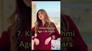 Top 10 youngest PTV accter drama pakistaniactresse beautiful pakistanidrama bollywood [upl. by Acinonrev258]