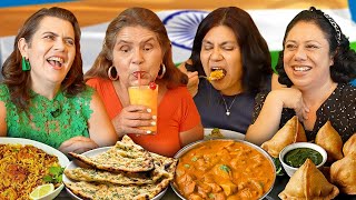 Mexican Moms Try Indian Food [upl. by Luciano]