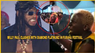 Willy Paul wapigana na Diamond platnumz kwenye stage furaha festival Nairobi [upl. by Dira]