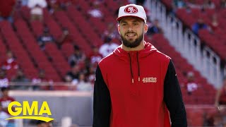 49ers rookie player released from hospital after shooting [upl. by Antin]