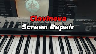 Yamaha Clavinova Screen repair [upl. by Aryam]