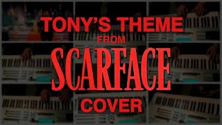 Tonys Theme  Scarface synth cover [upl. by Ylrae]