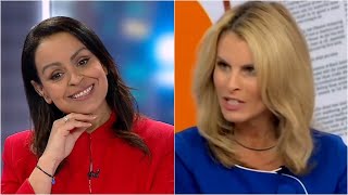 Lefties losing it Sky News host roasts Adrienne Elrod after proBiden rant [upl. by Adlin]